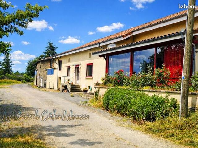 Vente | Corps de ferme | 7p | 4ch | 200 m² | Saint Saud Lacoussière