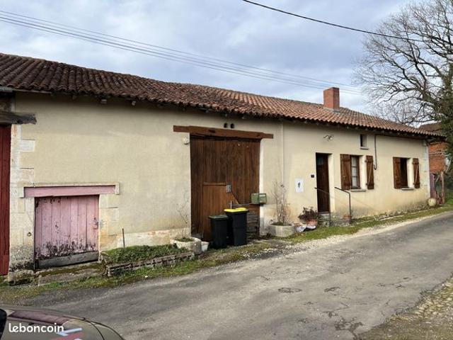 Vente | Corps de ferme | 3p | 2ch | 77 m² | Terres de Haute Charente | Expo Sud Ouest