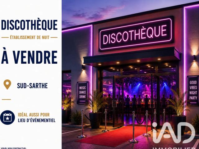 Vente Club, Discothèque 450 m²