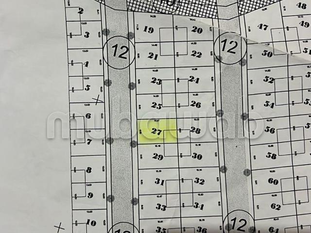 Vente de terrain à Boukhalef. Superficie 140 m²