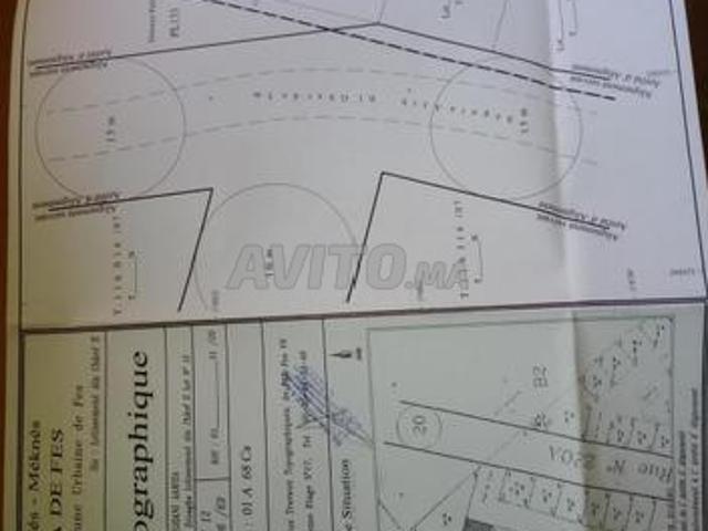Vente de lot de terrain zone immeuble