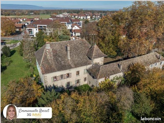 Vente | Domaine | 15p | 553 m² | Douvaine | Expo Est/Sud Ouest | Jardin