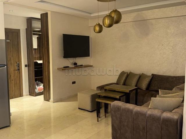 Vente d'un bel appartement à Guéliz. 1 chambre. Bien meublé