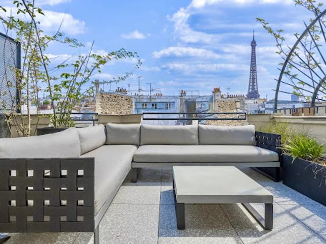 Vente Duplex 3 pièces 100 m2 Paris 16ème