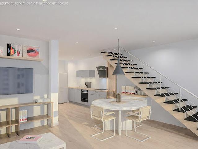 Vente Duplex 3 pièces 89 m2 Saint Renan