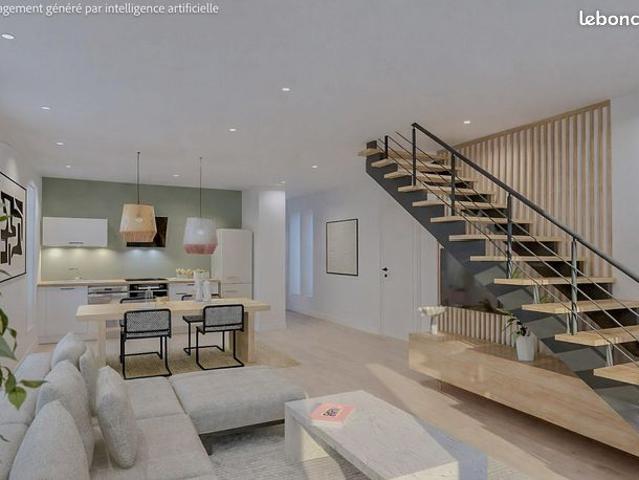 Vente | Duplex | 3p | 2ch | 100 m² | Saint Renan | Expo Sud | Balcon