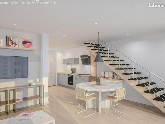 Vente | Duplex | 3p | 2ch | 89 m² | Saint Renan | Expo Sud | Balcon
