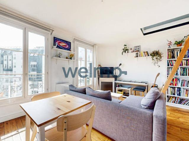 Vente Duplex 2 pièces 30 m2 Paris 20ème
