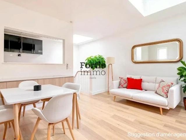 Vente Duplex 2 pièces 41.15 m2 Paris 16ème