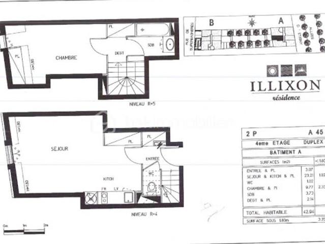 Vente Duplex 2 pièces 43 m2 Bagneres de luchon
