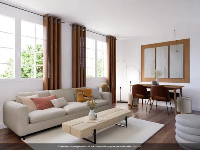 Vente Duplex 2 pièces 47.4 m2 Paris 6ème