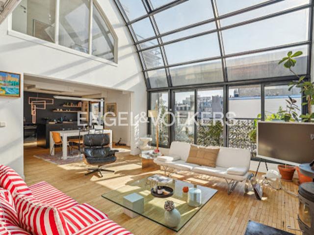 Vente Duplex 4 pièces 107 m2 Paris 18ème