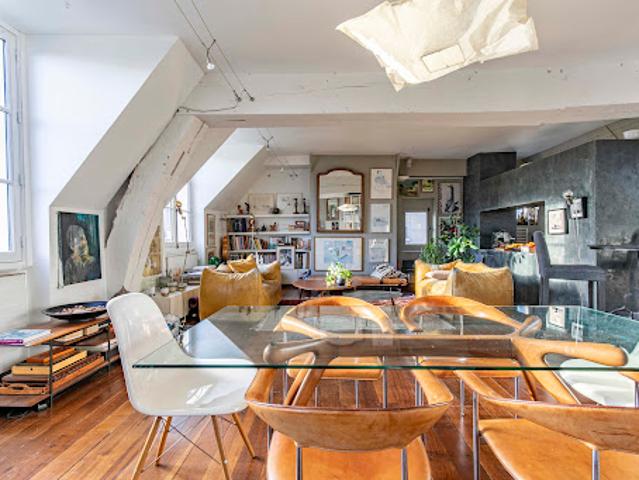 Vente Duplex 4 pièces 123 m2 Paris 4ème