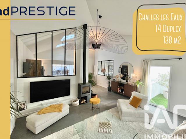 Vente Duplex 4 pièces 138 m2 Challes les Eaux
