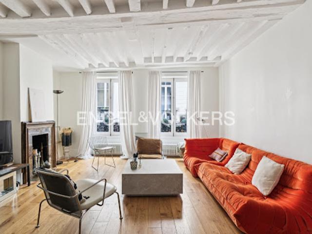 Vente Duplex 4 pièces 89 m2 Paris 3ème