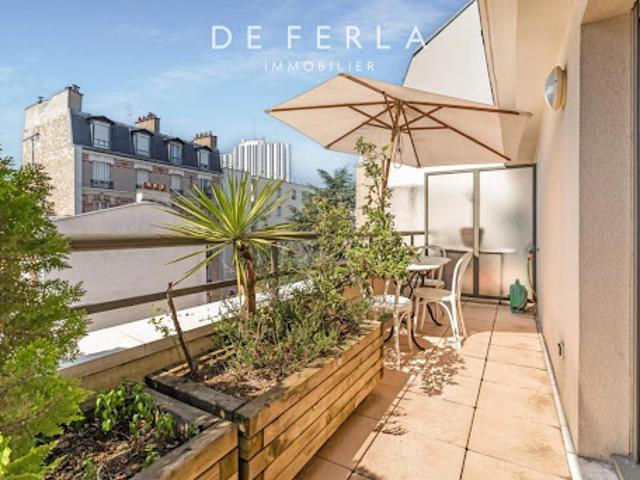 Vente Duplex 4 pièces 89 m2 Paris 14ème