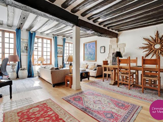 Vente Duplex 4 pièces 90 m2 Paris 3ème