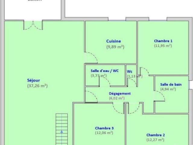 Vente Duplex 5 pièces