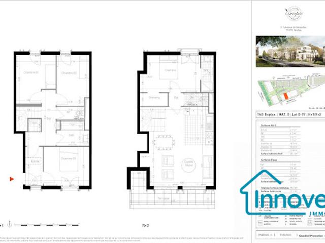 Vente Duplex 5 pièces 98 m2 Viroflay