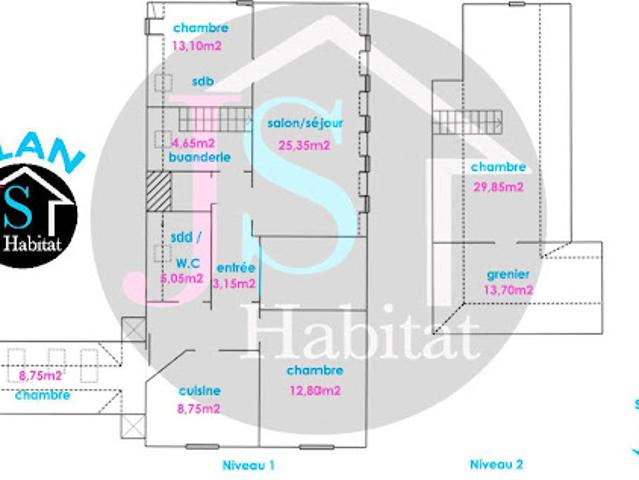 Vente Duplex 6 pièces 131 m2 Molsheim