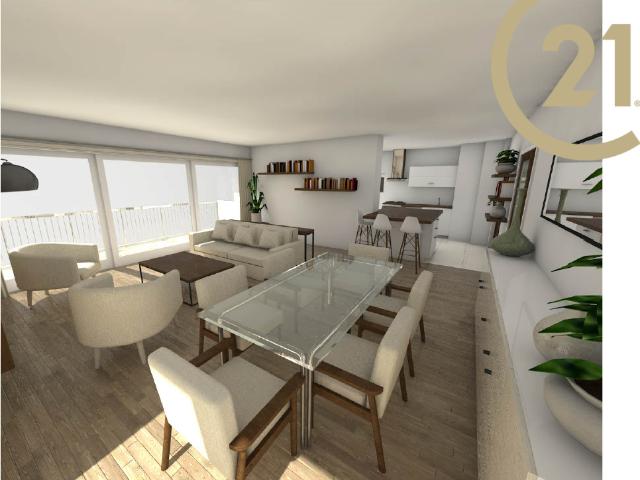 VENTE EN EXCLUSIVITE SAINT RAPHAËL APPARTEMENT 3 PIECES DE 84M2 AU 8EME ETAGE AVEC CAVE