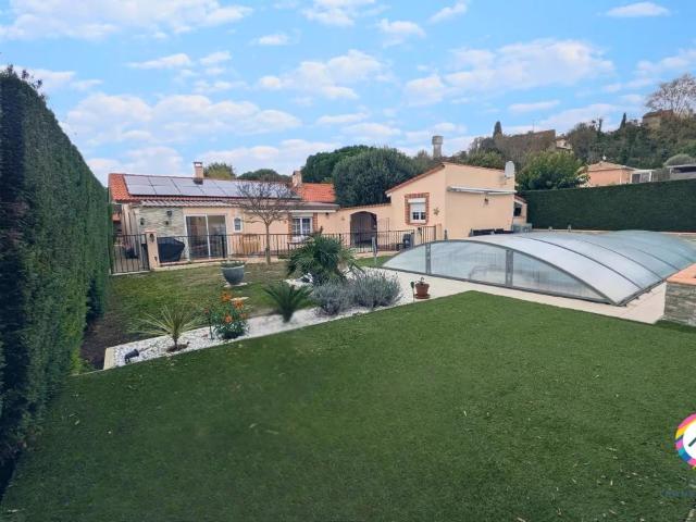 Vente en nue propriété T6 plain pied Montaut