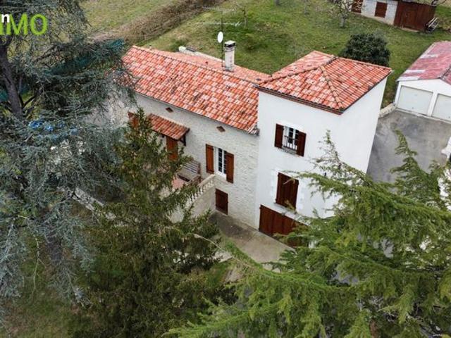 Vente | Ensemble de 2 maisons | 10p | 8ch | 252 m² | Bon Encontre | Expo Sud | Terrasse