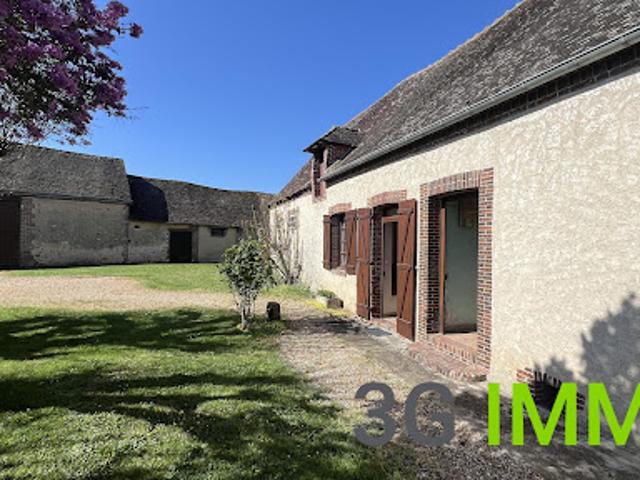Vente Ferme 4 pièces 120 m2 Marville Moutiers Brûlé