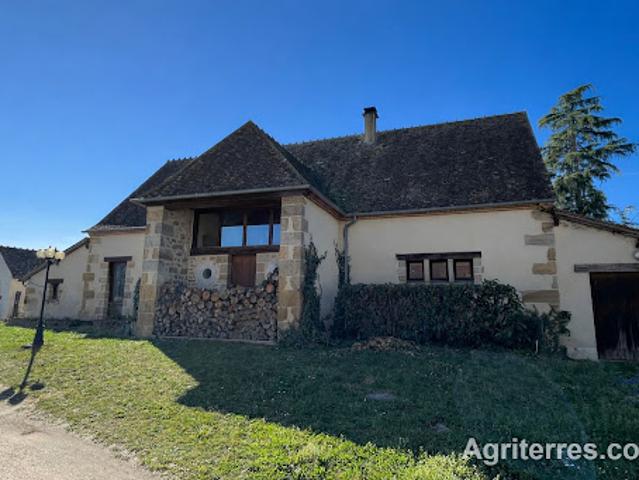 Vente Ferme 4 pièces 130 m2 Saint Léopardin d'Augy
