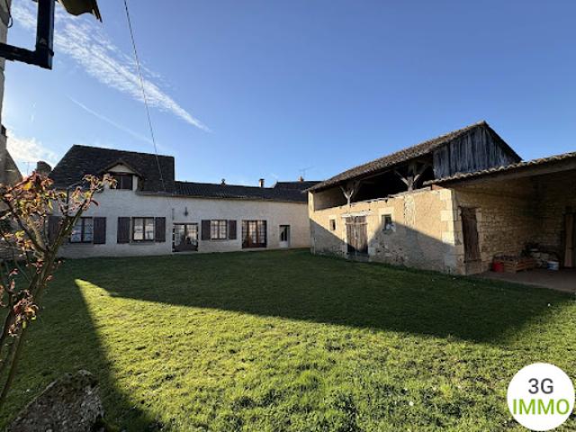Vente Ferme 7 pièces 122 m2 Bonneuil Matours
