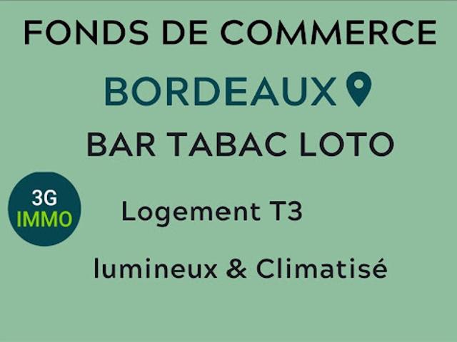 Vente Fond de commerce Bordeaux
