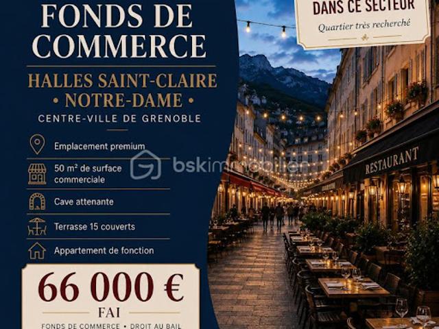 Vente Fond de commerce Grenoble