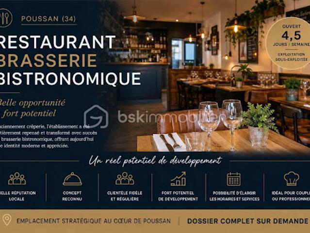 Vente Fond de commerce Poussan