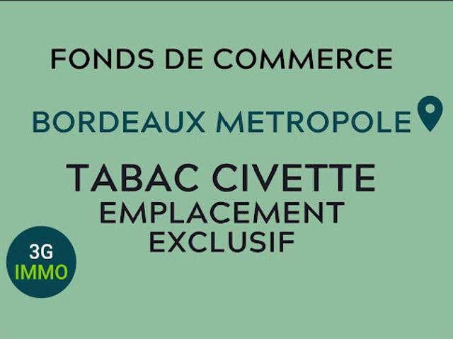 Vente Fond de commerce 0 m2 Bordeaux
