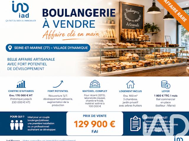 Vente Fond de commerce 0 pièces 140 m2 Mortcerf