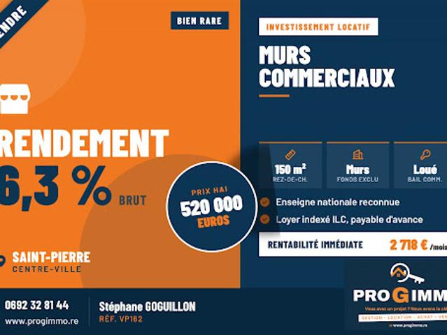 Vente Fond de commerce 0 pièces 150 m2 Saint Pierre