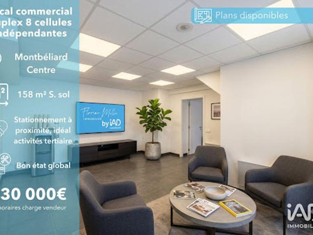 Vente Fond de commerce 0 pièces 158 m2 Montbeliard