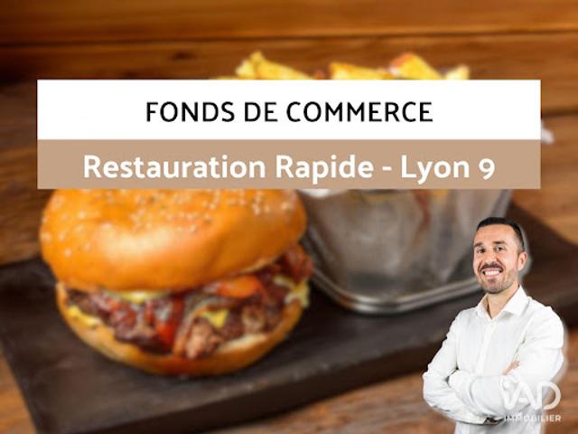 Vente Fond de commerce 0 pièces 160 m2 Lyon 9ème