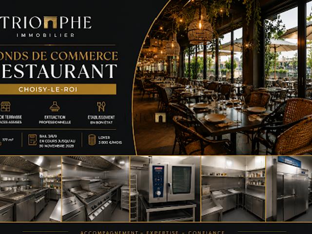 Vente Fond de commerce 0 pièces 177 m2 Choisy le Roi
