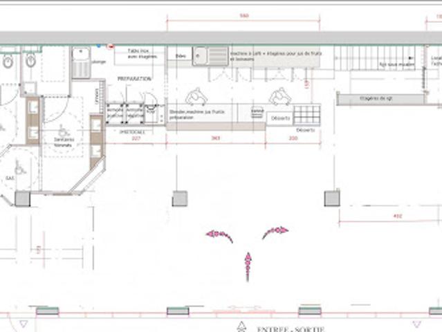 Vente Fond de commerce 0 pièces 196 m2 Lyon 7ème