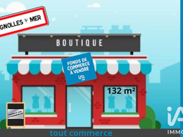 Vente Fond de commerce 0 pièces 132 m2 Bretignolles sur Mer