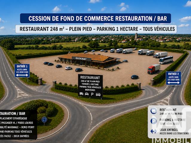 Vente Fond de commerce 0 pièces 245 m2 Ballée