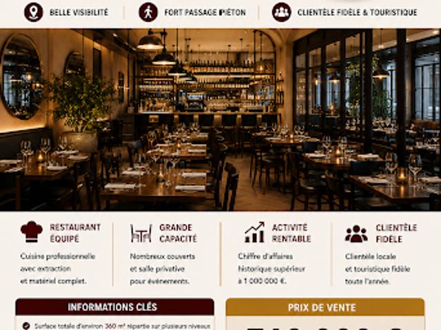 Vente Fond de commerce 0 pièces 360 m2 Paris 2ème