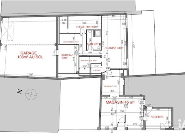 Vente Fond de commerce 0 pièces 300 m2 Homécourt