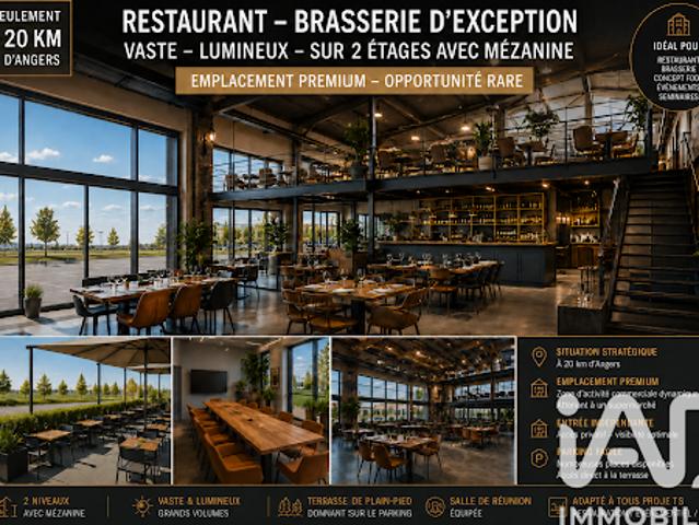 Vente Fond de commerce 0 pièces 460 m2 Bécon les Granits