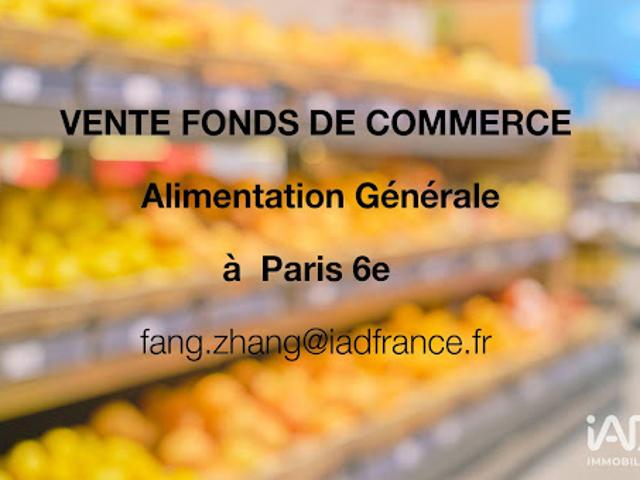 Vente Fond de commerce 0 pièces 40 m2 Paris 6ème