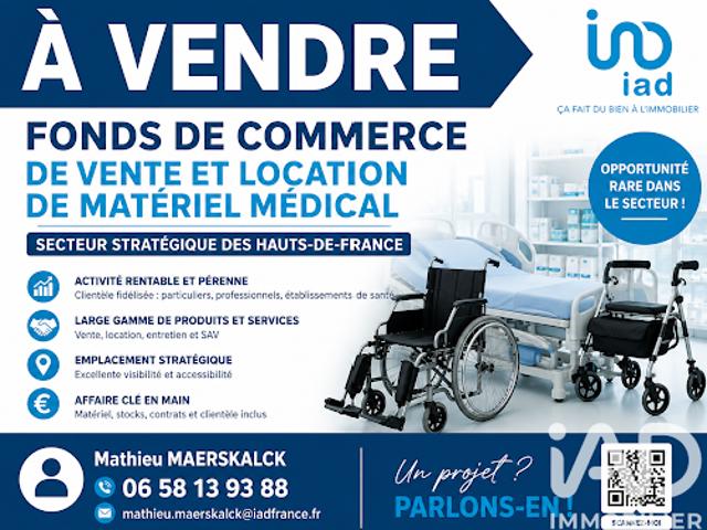 Vente Fond de commerce 0 pièces 500 m2 Vendin lès Béthune