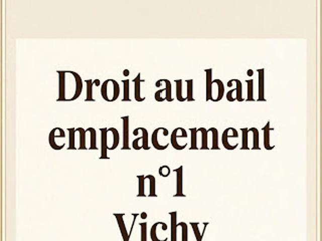 Vente Fond de commerce 0 pièces 50 m2 Vichy
