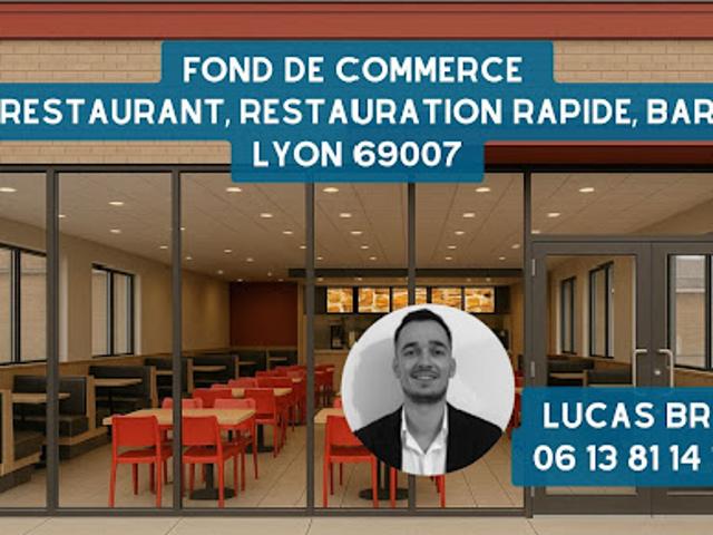 Vente Fond de commerce 0 pièces 63 m2 Lyon 7ème