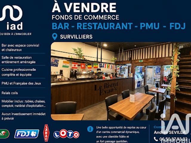 Vente Fond de commerce 0 pièces 75 m2 Survilliers